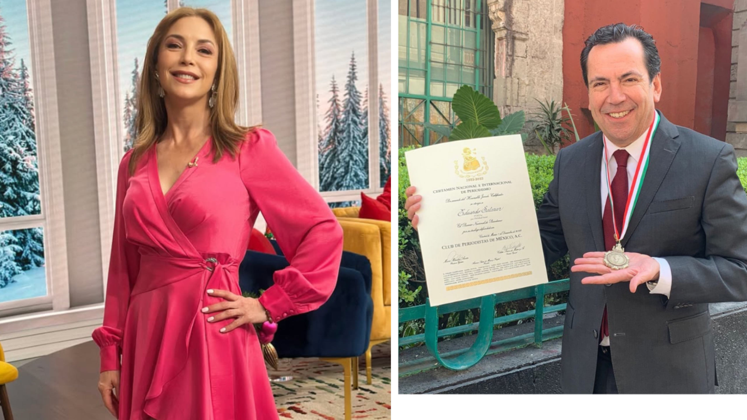 Laura Flores y Lalo Salazar