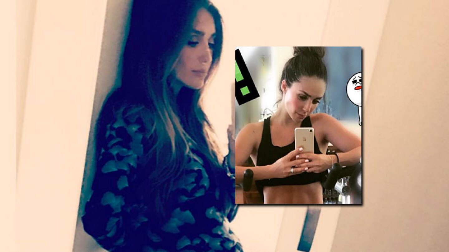 Anahí provoca envidias al publicar selfie de cómo quedó su cuerpo tras el embarazo.