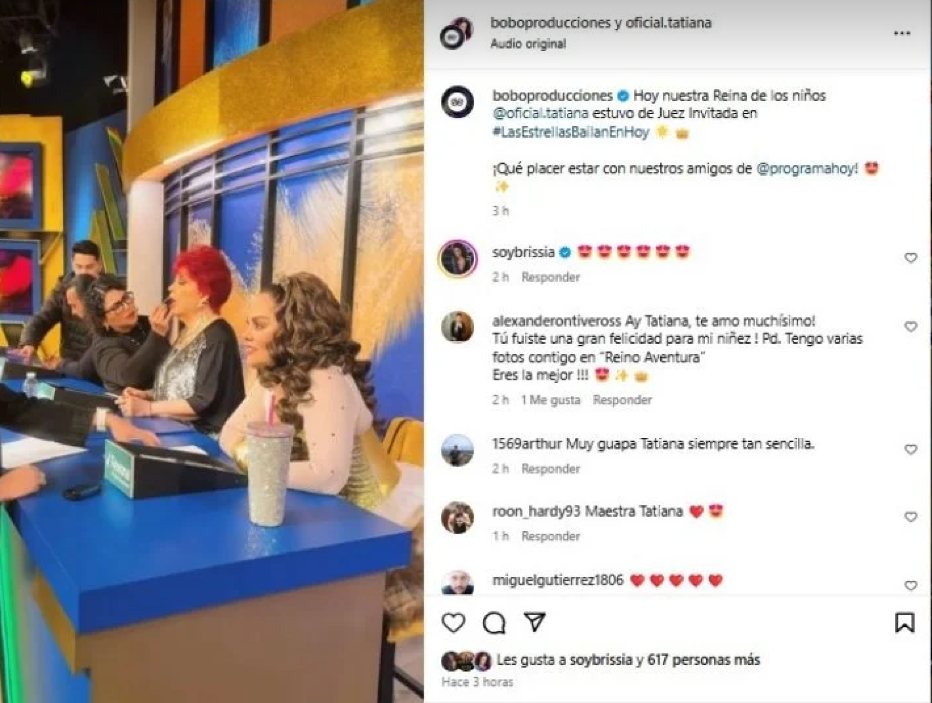 Tatiana en Televisa