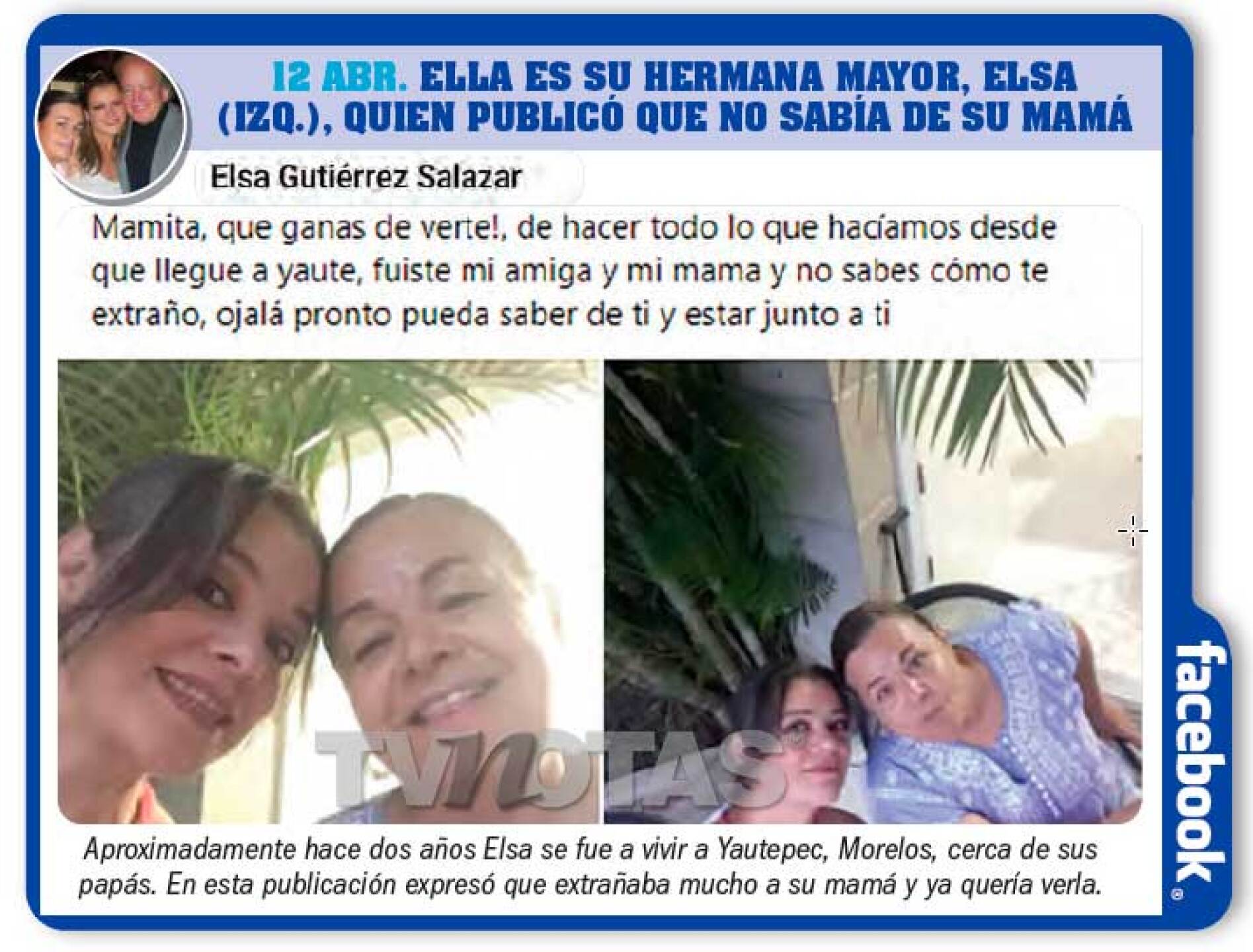 Lisset habla sobre su hermana alcohólica: Solo quiere ver a mi mamá para robarle