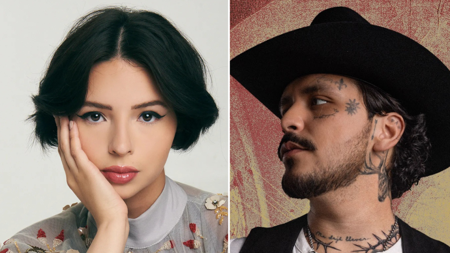 Ángela Aguilar y Christian Nodal se pronuncian a la tragedia del Axe ceremonia