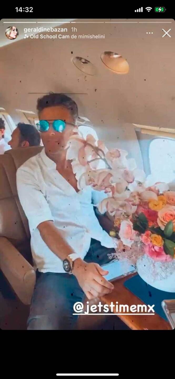 Geraldine Bazán está enamorada