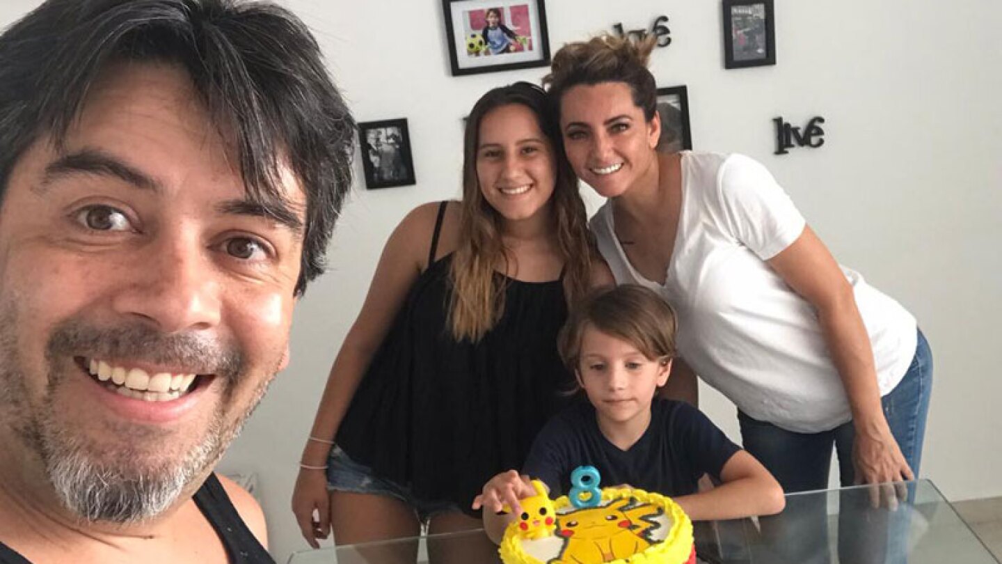 Carlos Espejel cumpleaños hijo