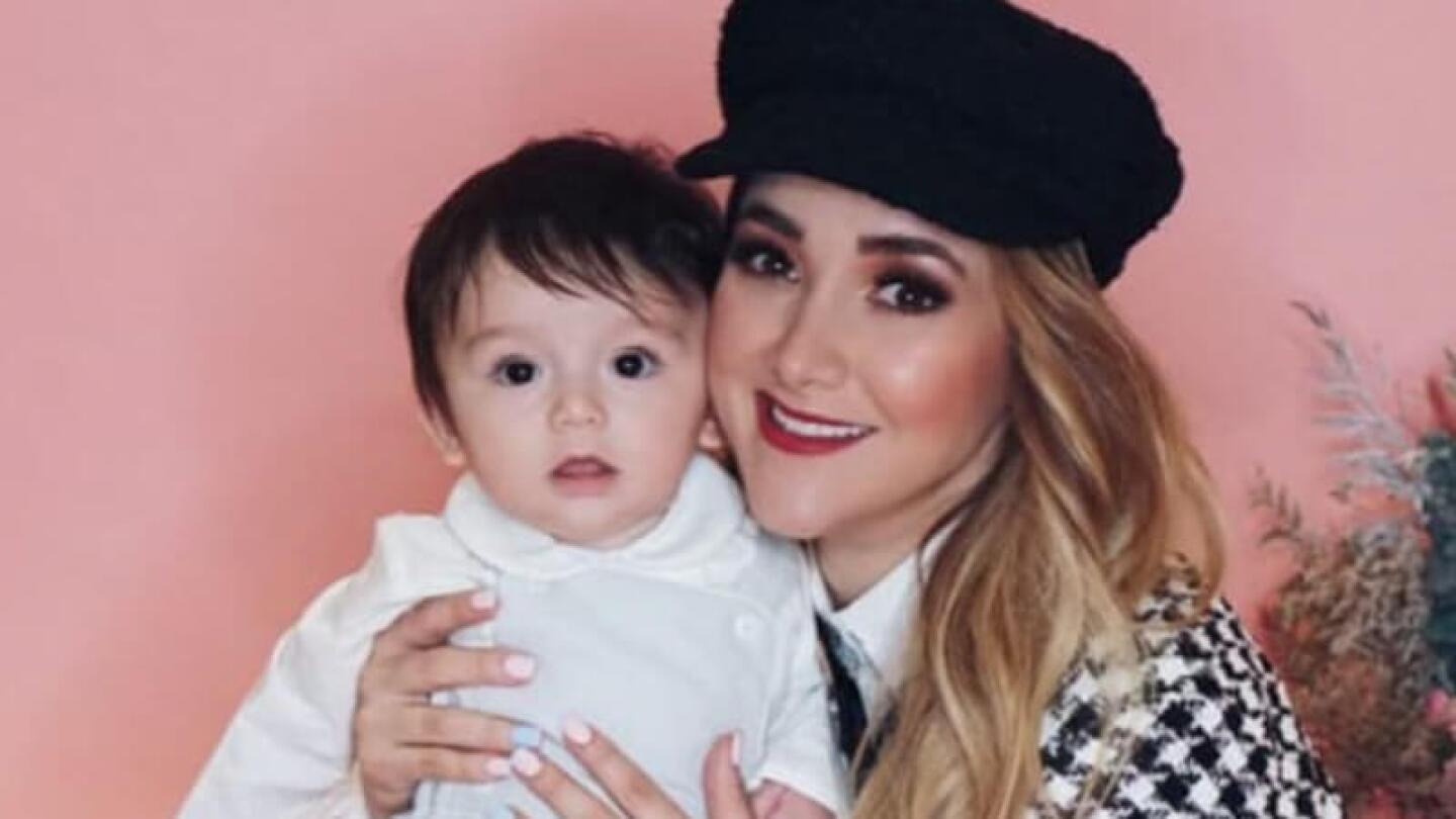 Bebé de Sherlyn enternece al dar sus primeros pasos