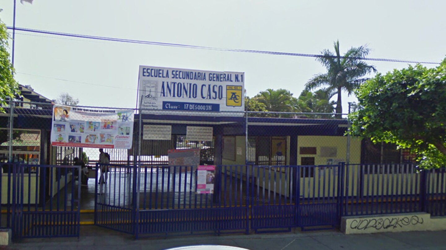 Escuela Secundaria Antonio Caso de Cuautla.
