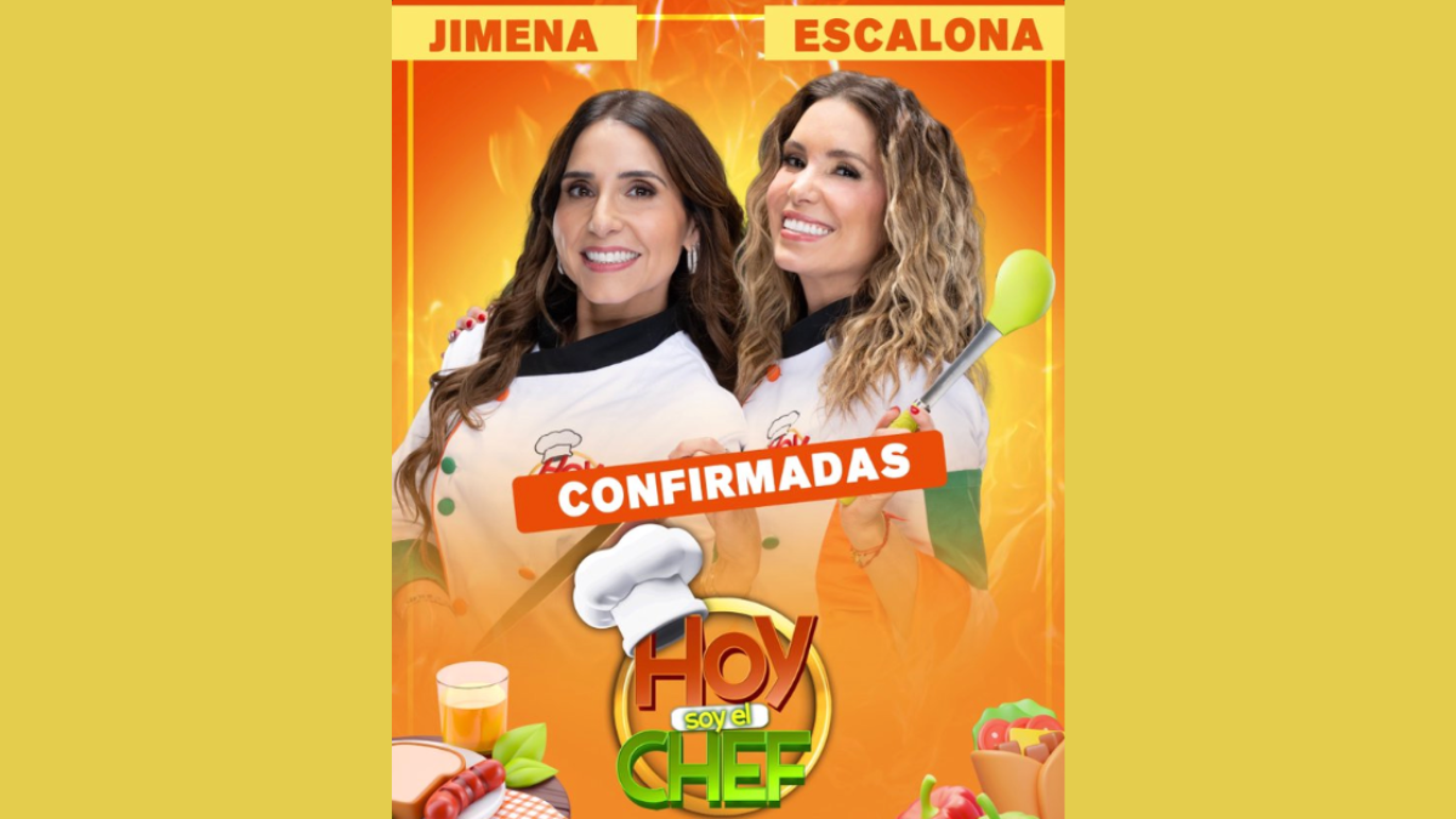 Jimena Longoria y Andrea Escalona en Hoy