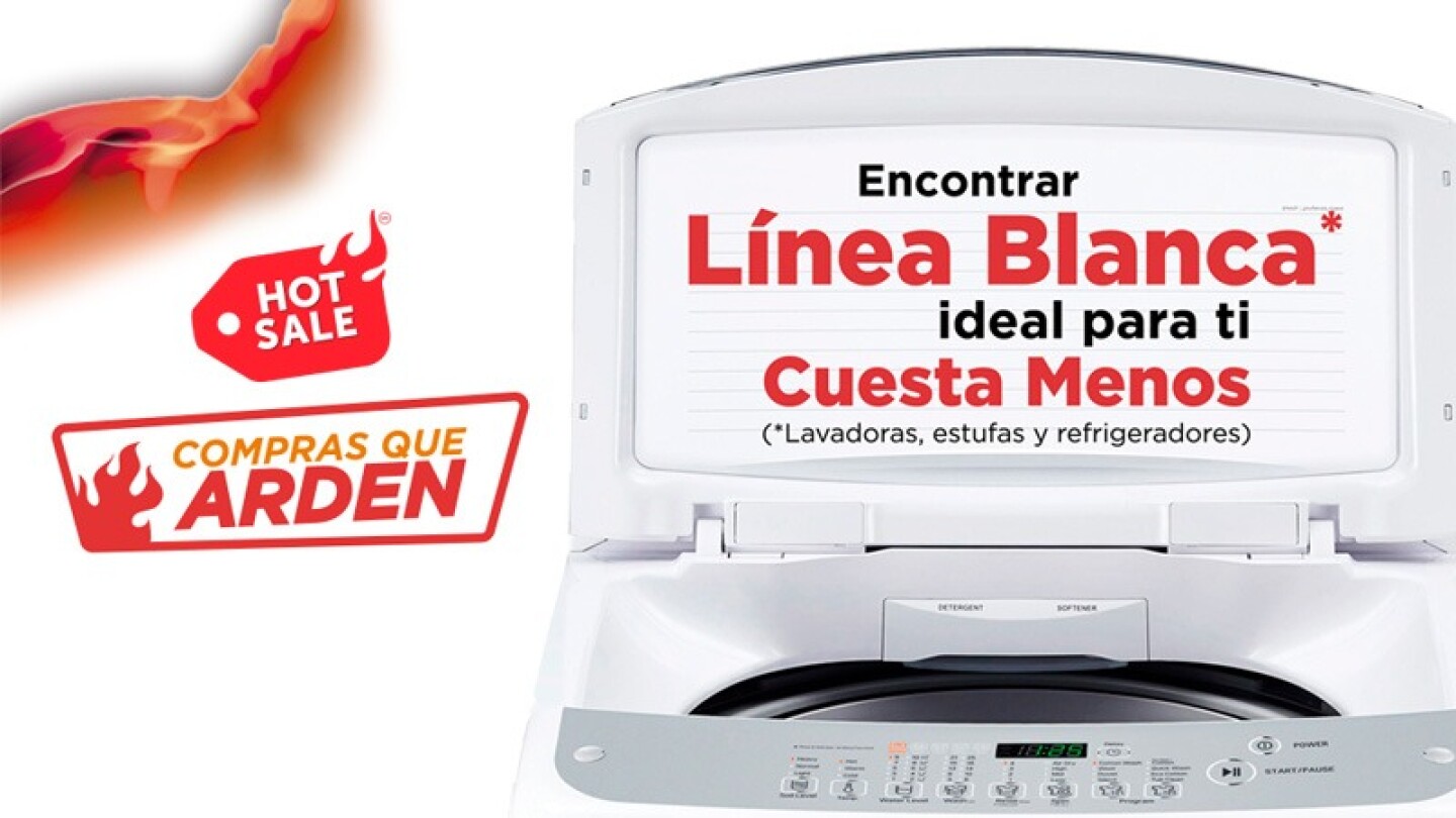 ¿Cansada de tu lavadora? Aprovecha el Hot Sale de Chedraui