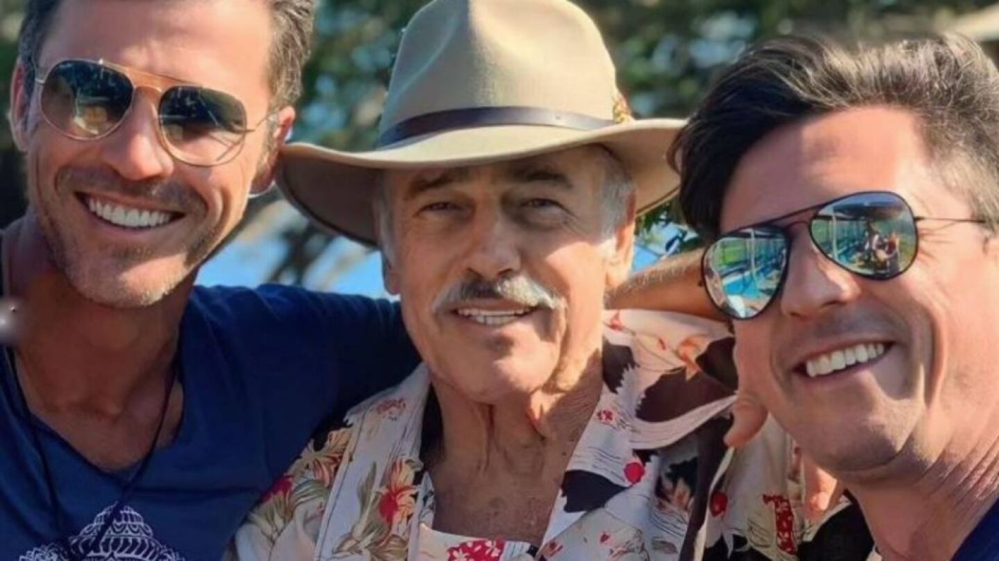 Leonardo García, Andrés García y Andrés García Jr