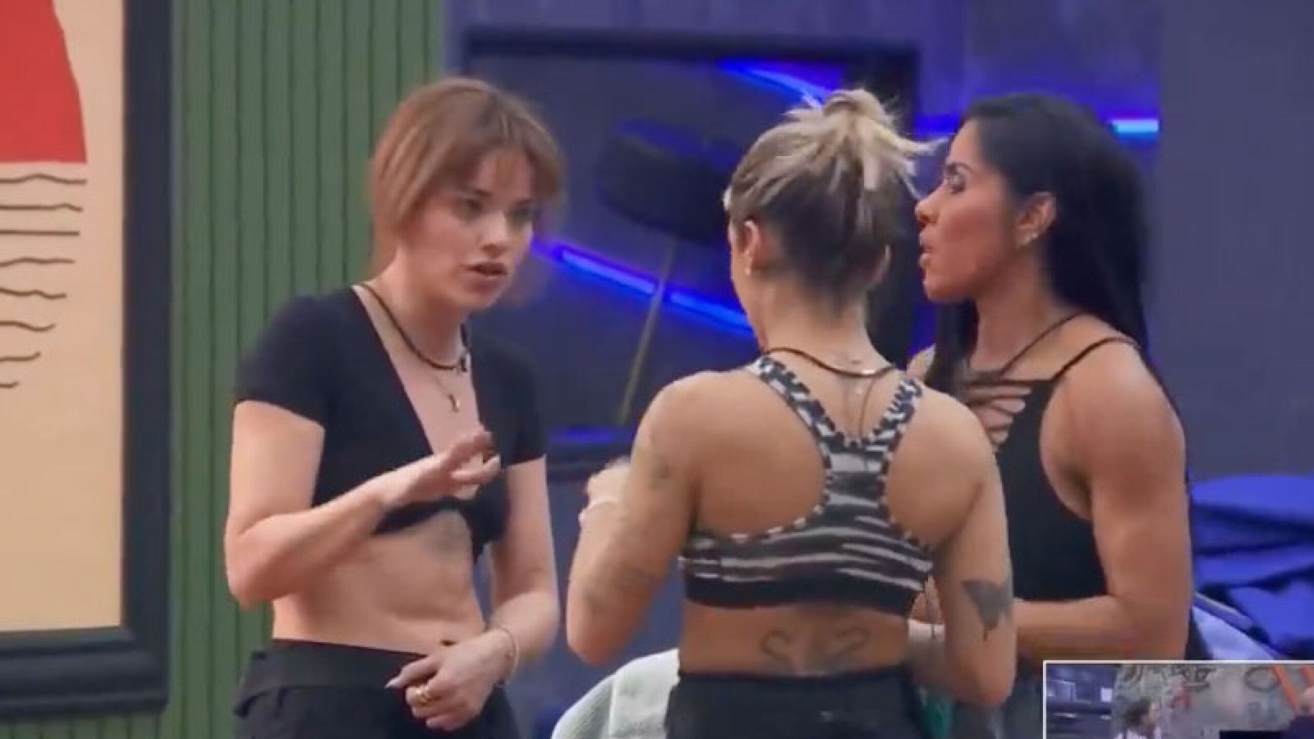 Thalí y Leslie Gallardo discusión en La casa de los famosos