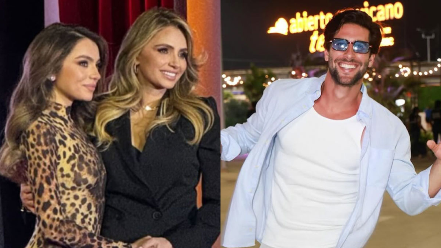 Angélica Rivera, Sofía Castro y Diego Klein