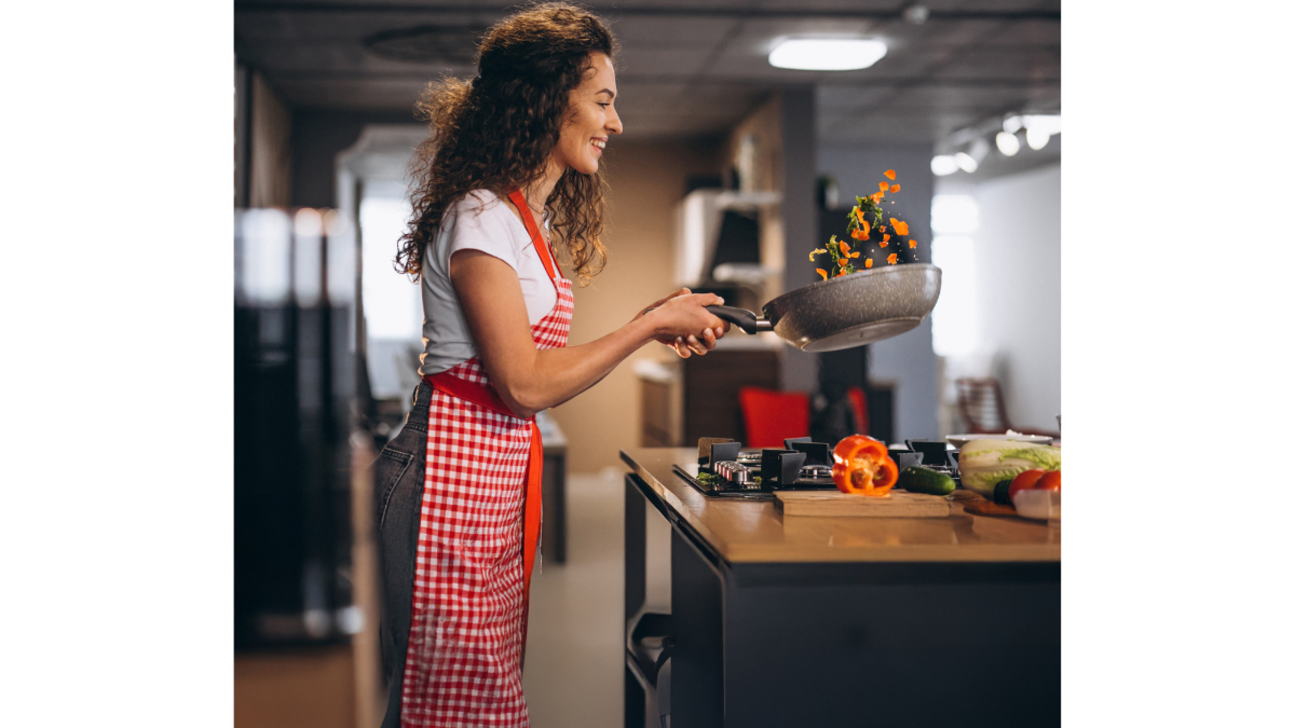 Mujer cocinando