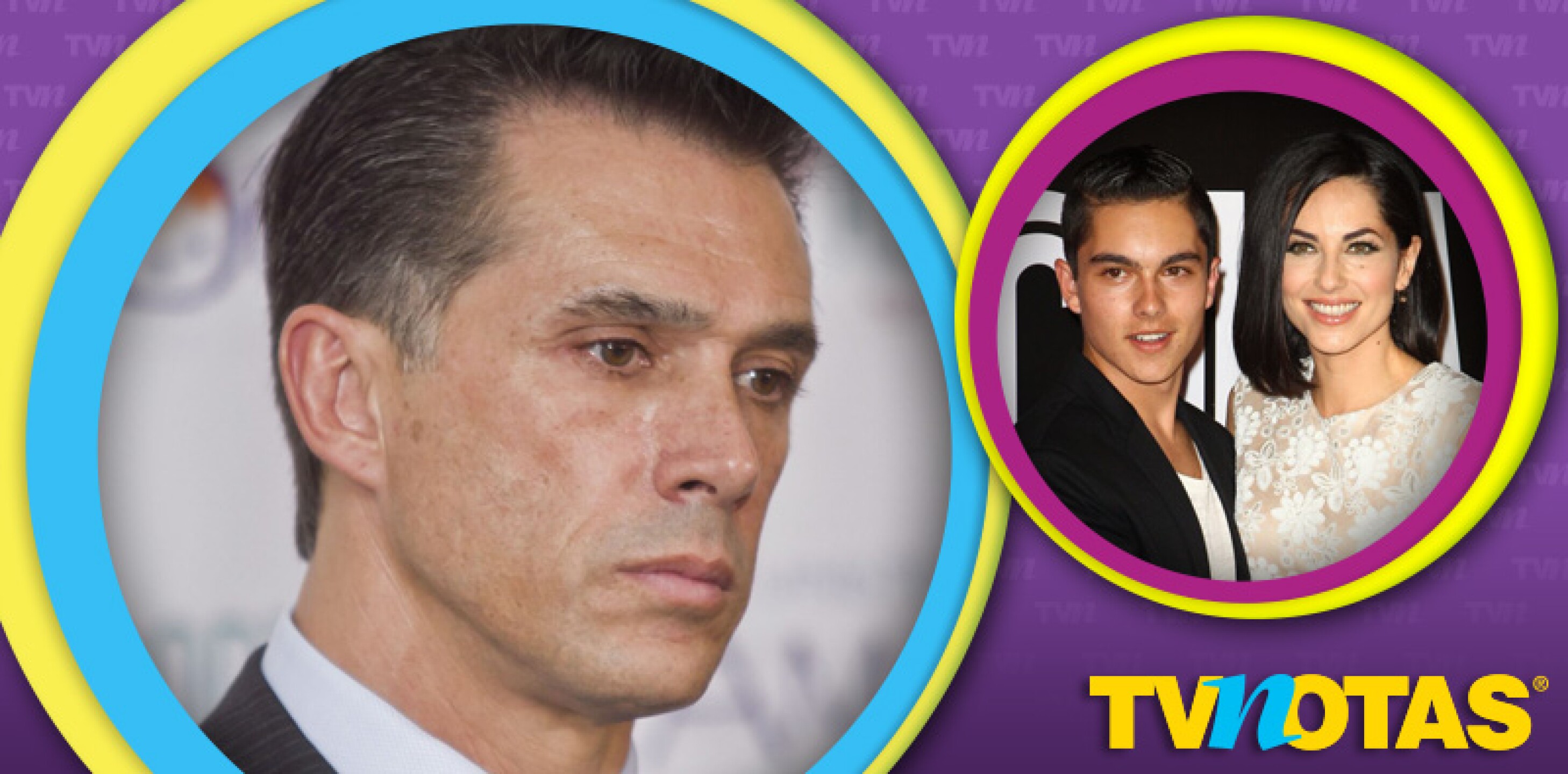 Sergio Mayer lamenta que su hijo se parezca a Bárbara