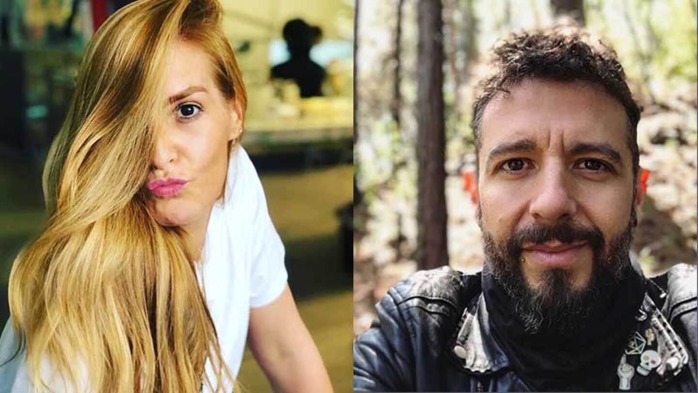 Angie Taddei y Sergio O´Farrill.