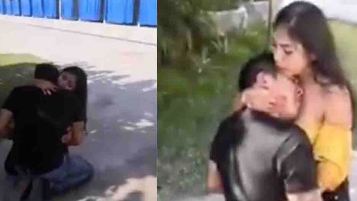 Se encontraban en un hotel cuando ella comenzó a agredirlo.