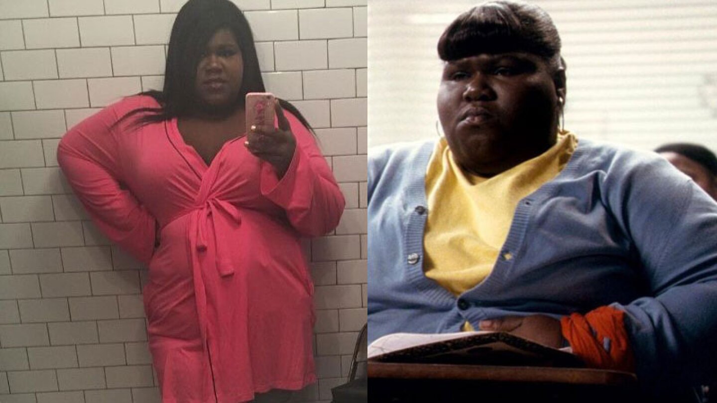 Gabby Sidibe cuenta su secreto que la hizo bajar de peso.