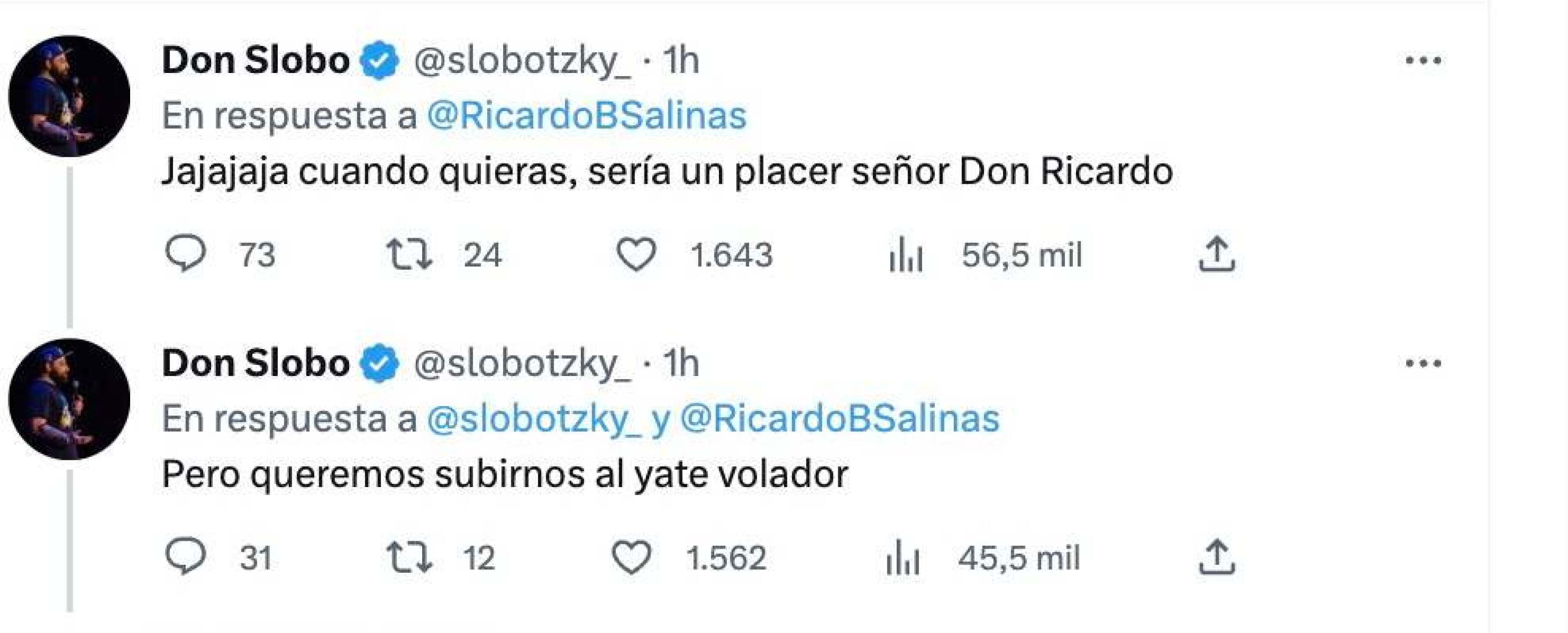 Ricardo Salinas Pliego se burla de La Cotorrisa y Ricardo Pérez se la regresa:  "Nos debes dinero"