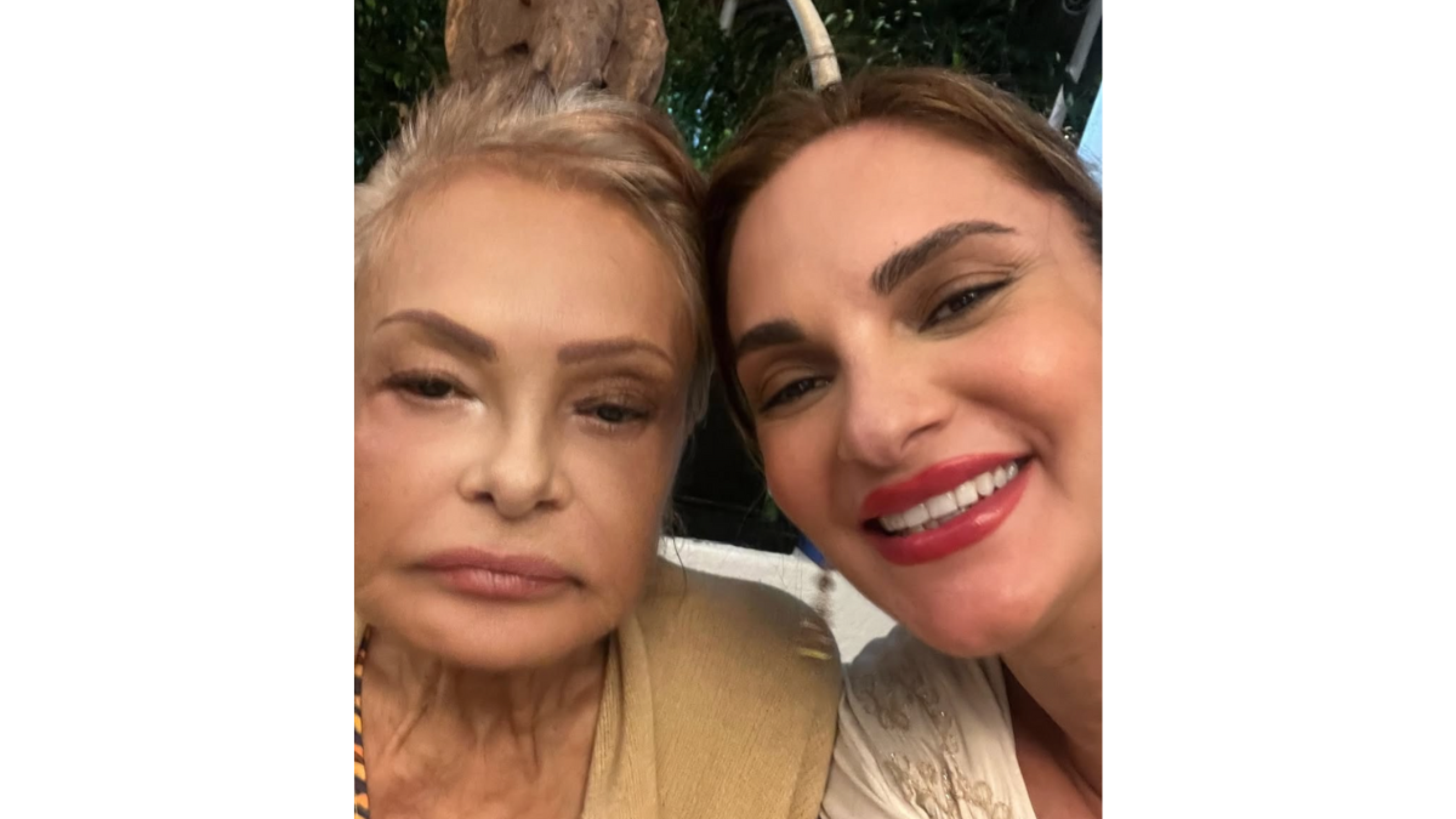 Mariana Seoane y su mamá