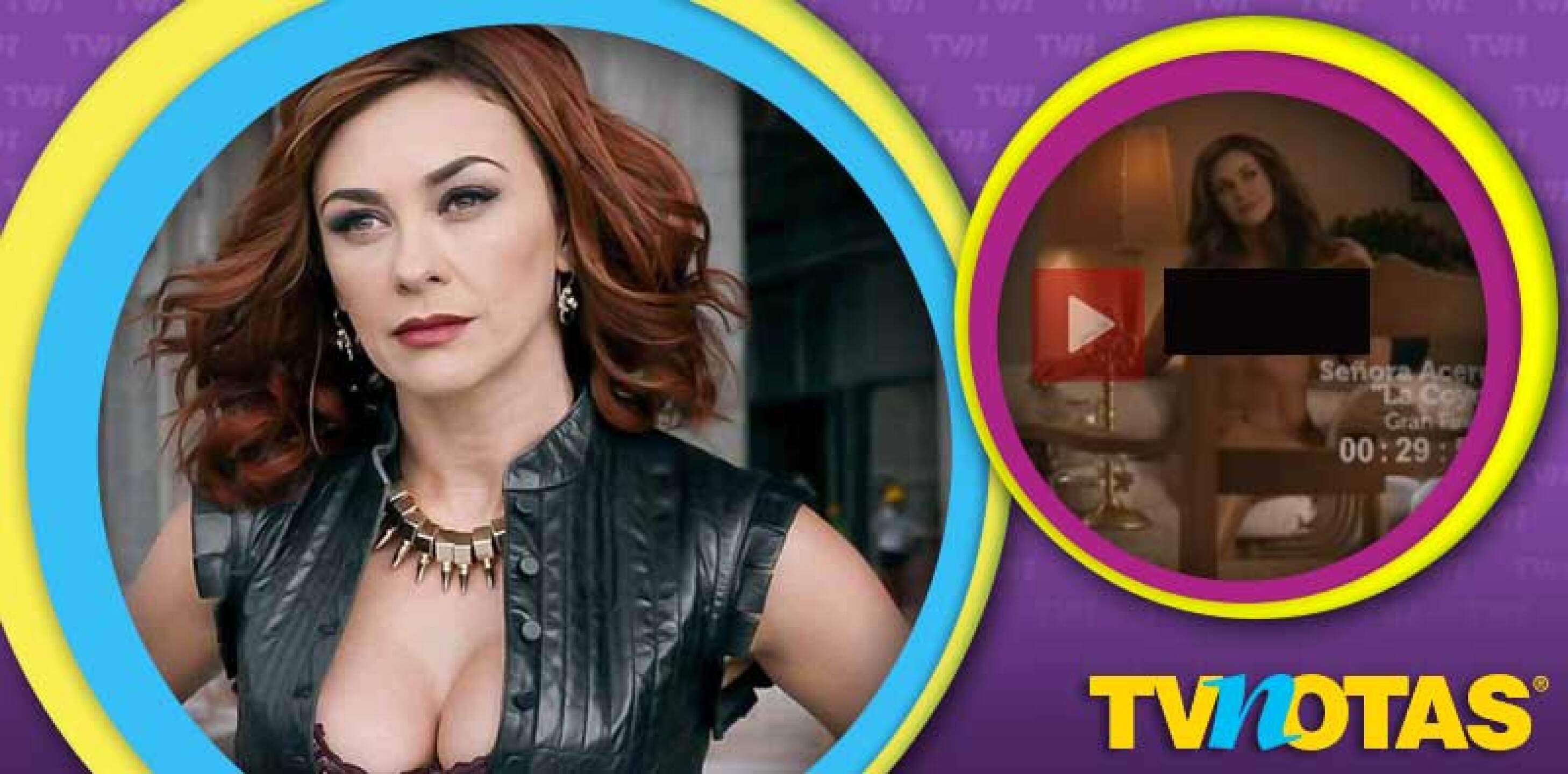 Aracely Arámbula desnuda en la telenovela La Doña, de Telemundo.