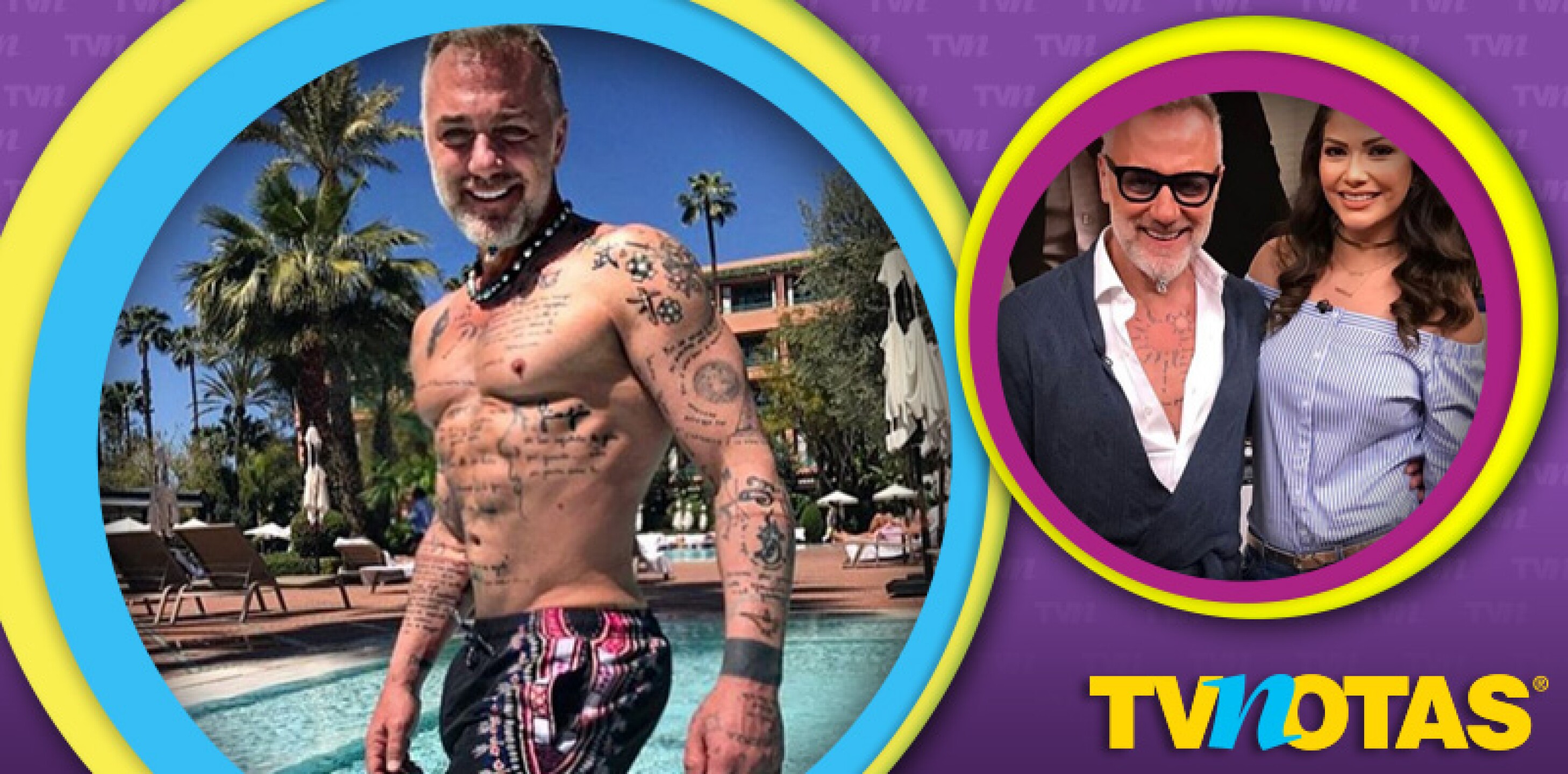 Gianluca no pudo ocultar su emoción con tremenda erección en programa en vivo.