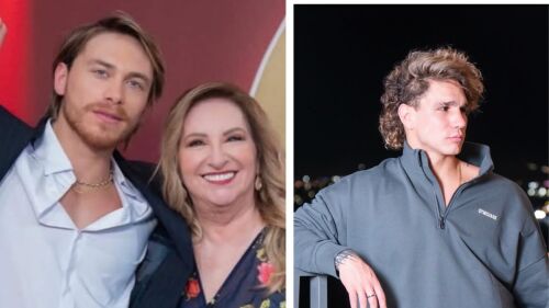 Dona Lety y Aldo de Nigris con Yetus Prime