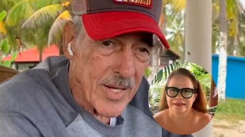 Esposa de Andrés García revela que el actor sufrió una nueva caída esta mañana