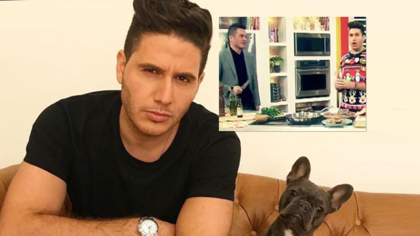 Habla el chef al que Kuno Becker amenazó con cuchillo en estado inconveniente