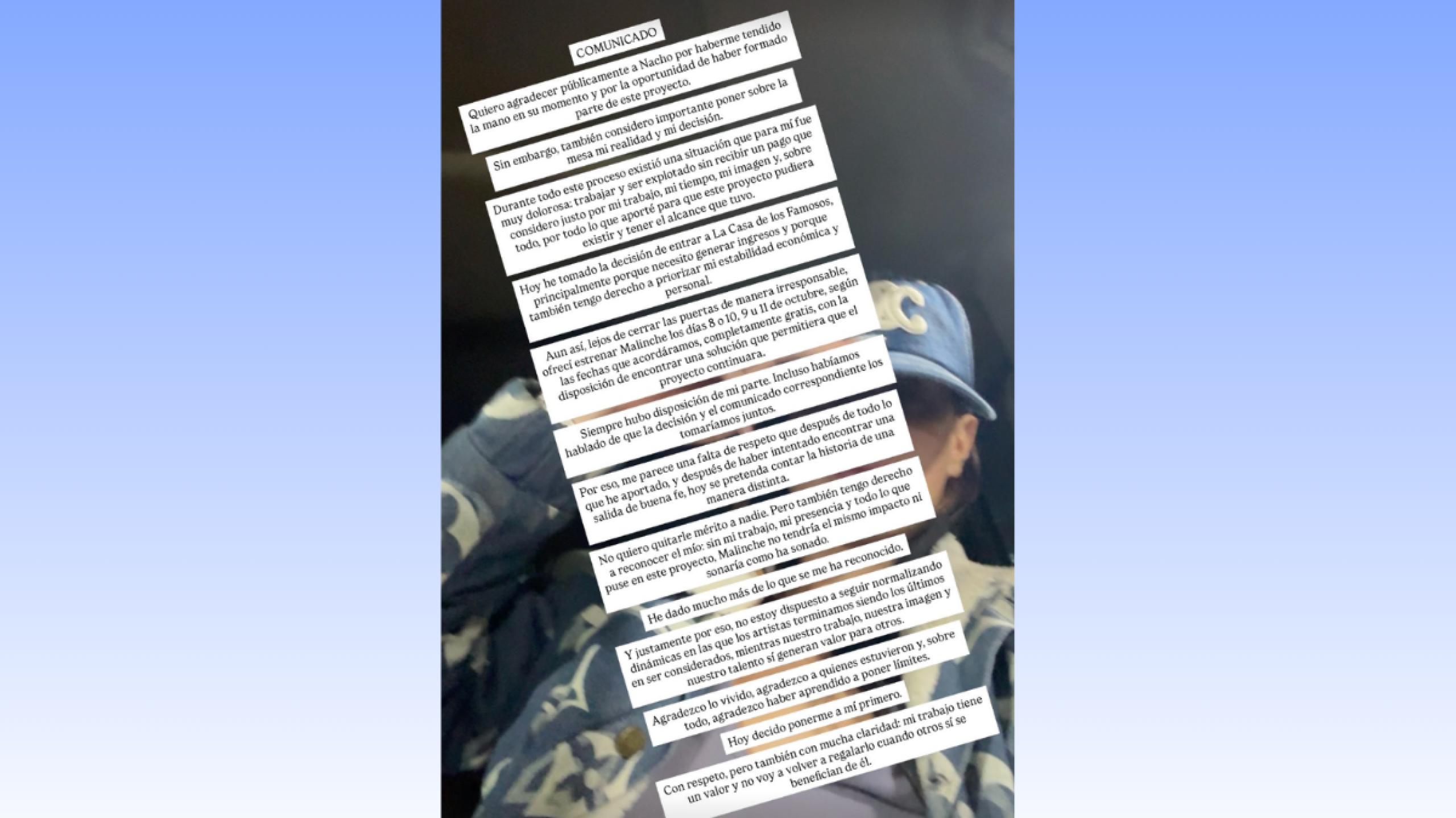Gala Montes habla sobre su salida de "Malinche, el musical"