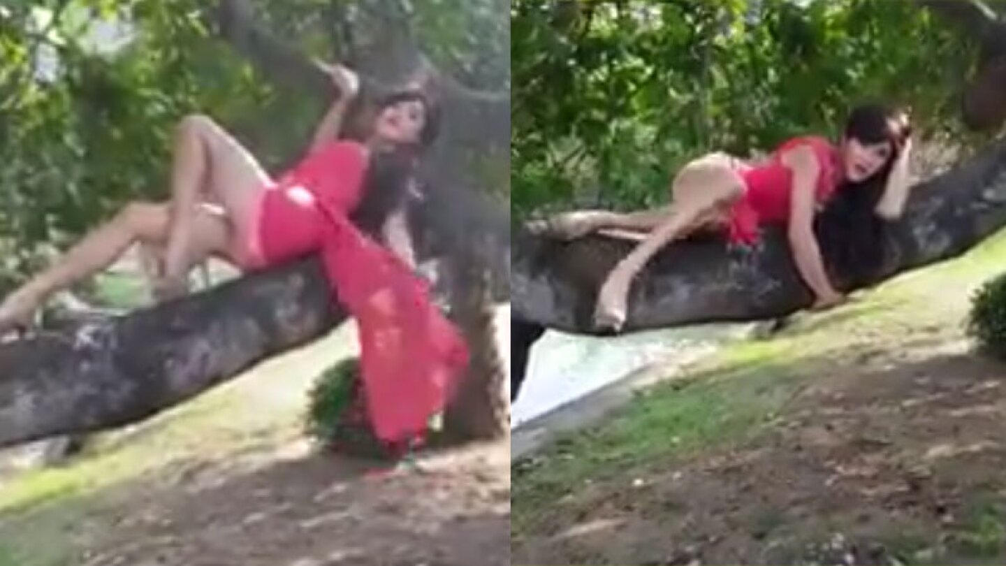 Nunca imagino que peculiar sesión la volviera viral