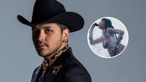 Christian Nodal revela el género de su bebé accidente
