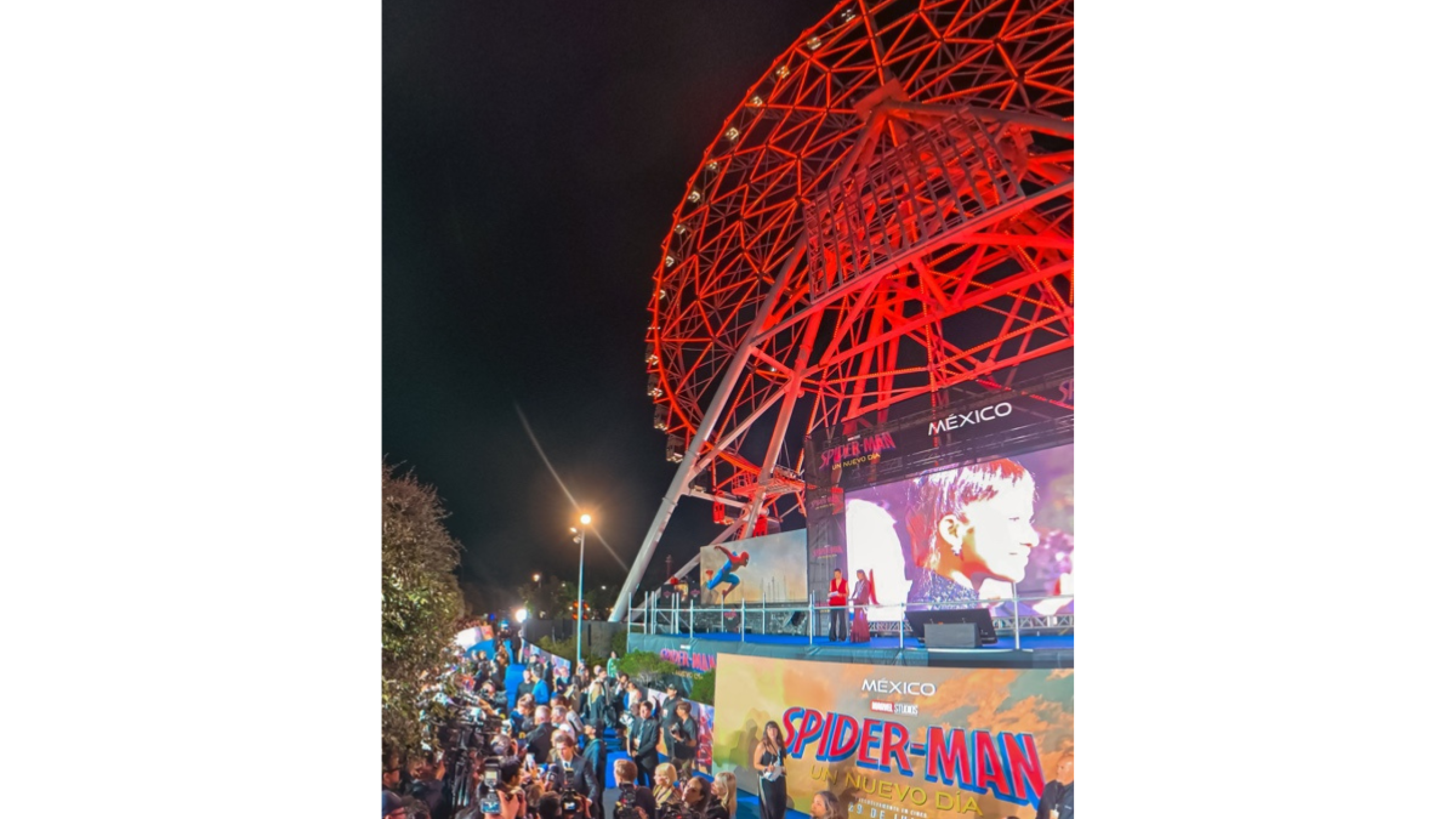 Presentación de Spider-Man en CDMX