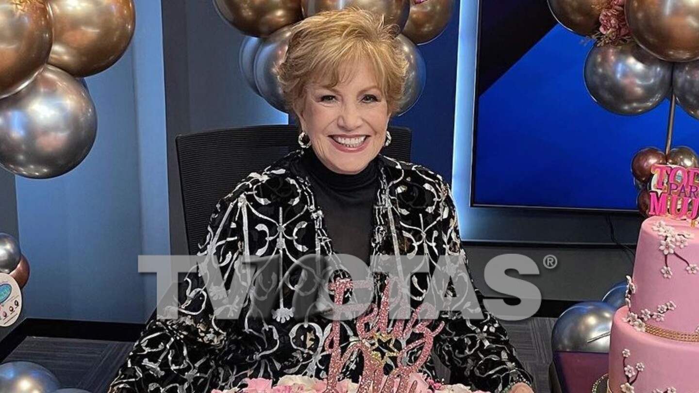 Maxine Woodside celebró 34 años de su programa rodeada de grandes amigos