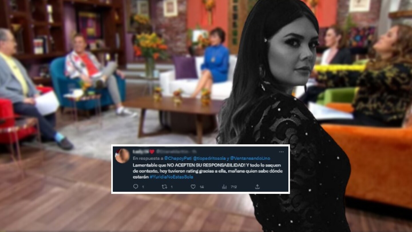 Ventaneado responde a acusaciones de Yuridia y en redes los tunden por no disculparse