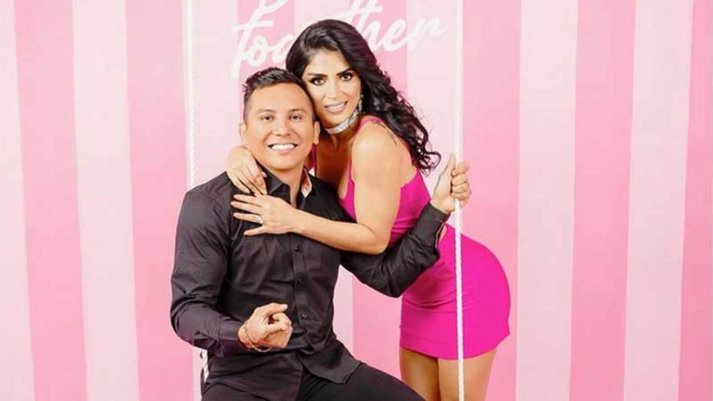 Kimberly Flores es esposa de Edwin Luna