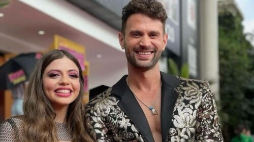 Dani Parra en Las estrellas bailan en Hoy