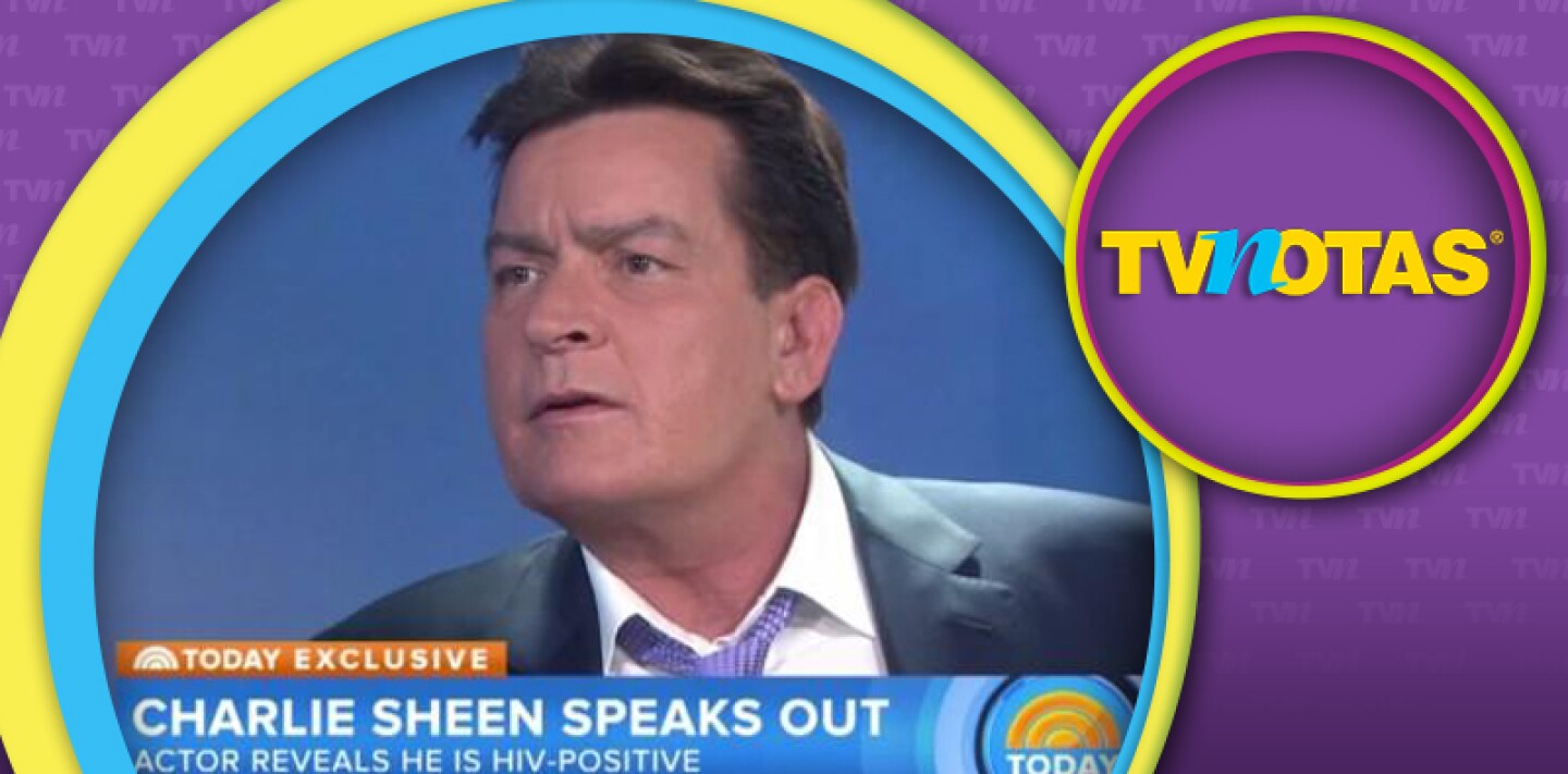 Charlie Sheen confesó que es VIH positivo.
