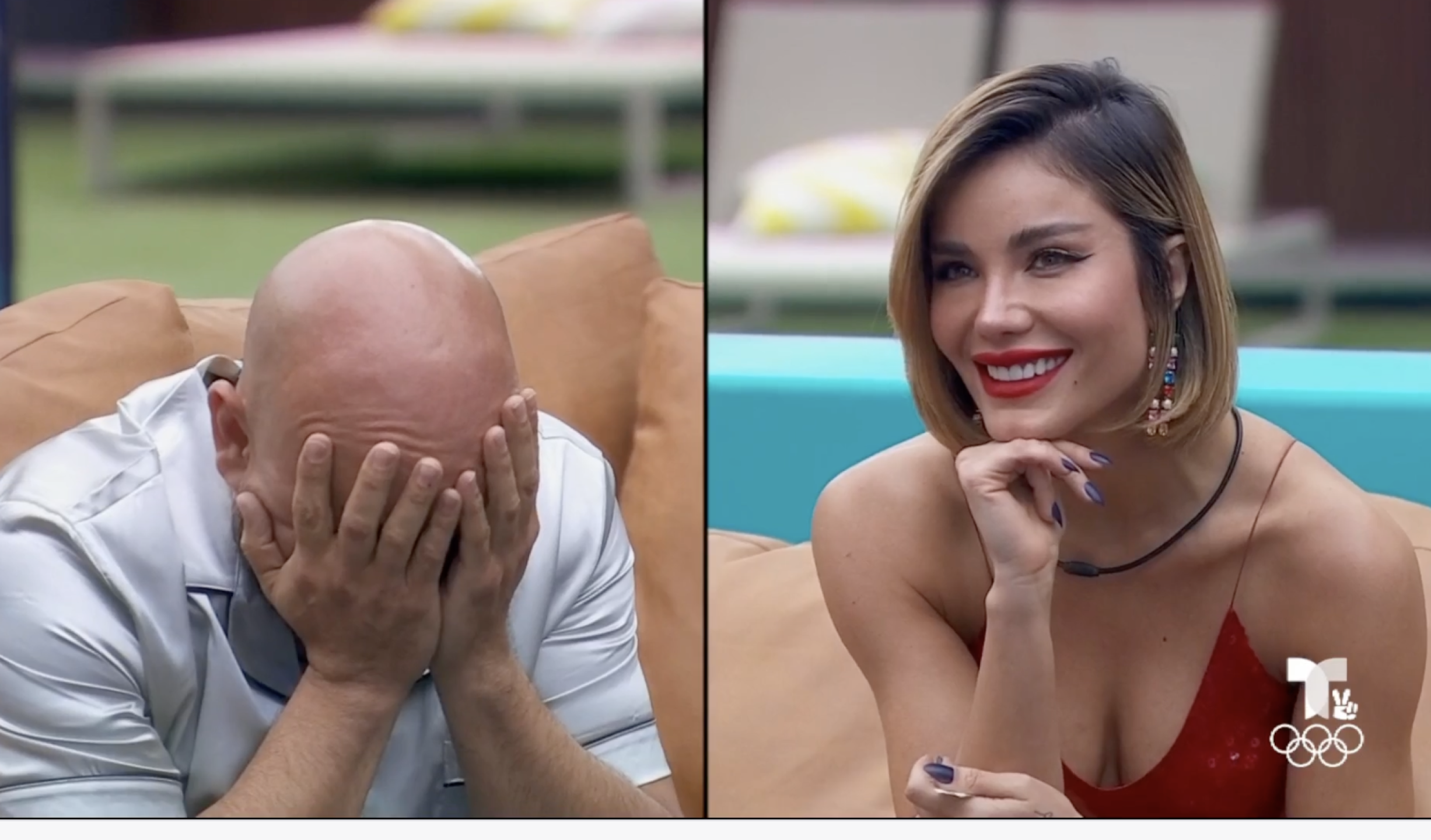 Lupillo y Aleska en La casa de los famosos