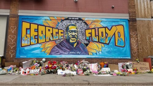 Mural George Floyd