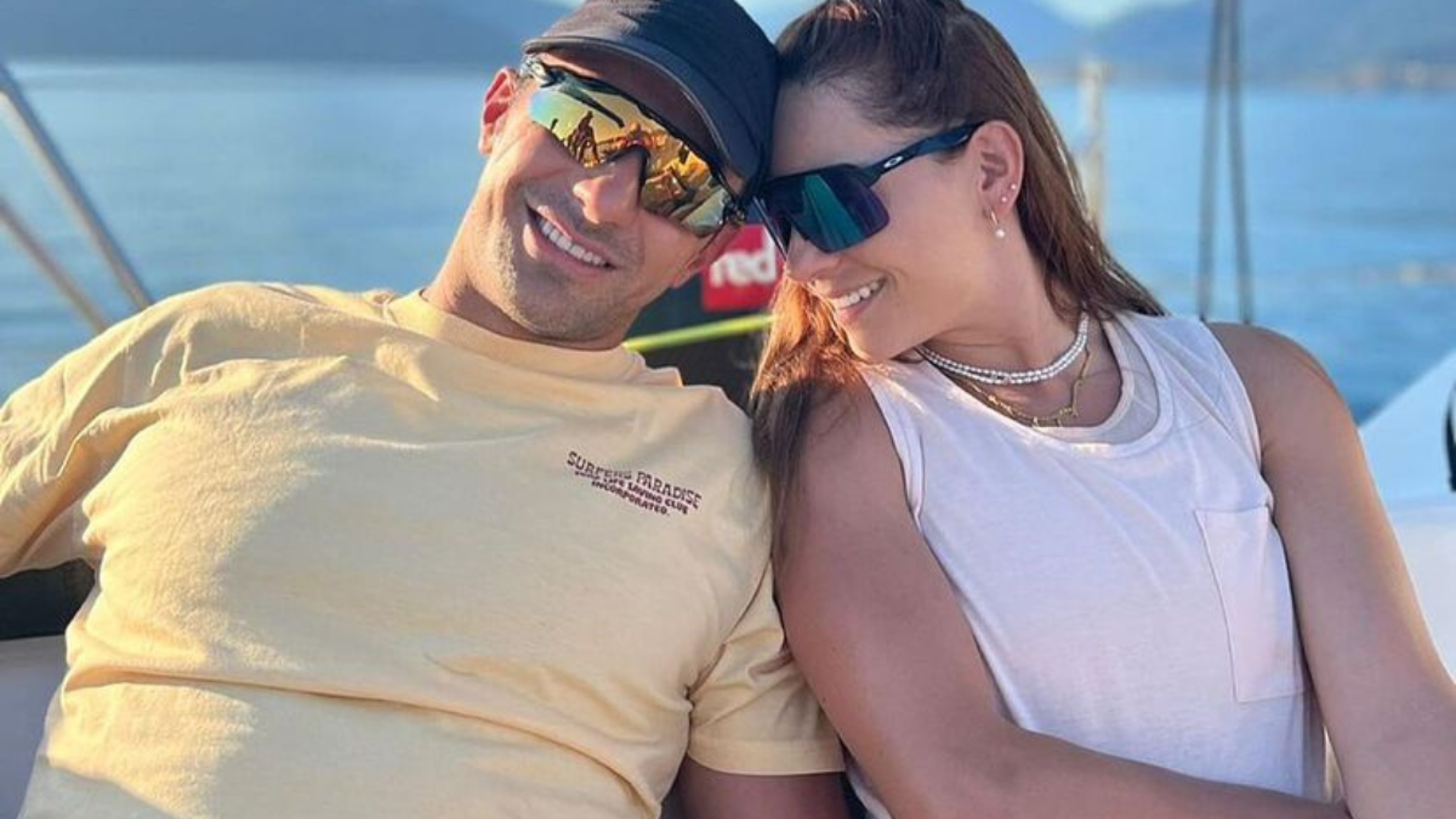 Tania Rincón y su ex Daniel Pérez