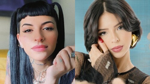 Cazzu y Ángela Aguilar