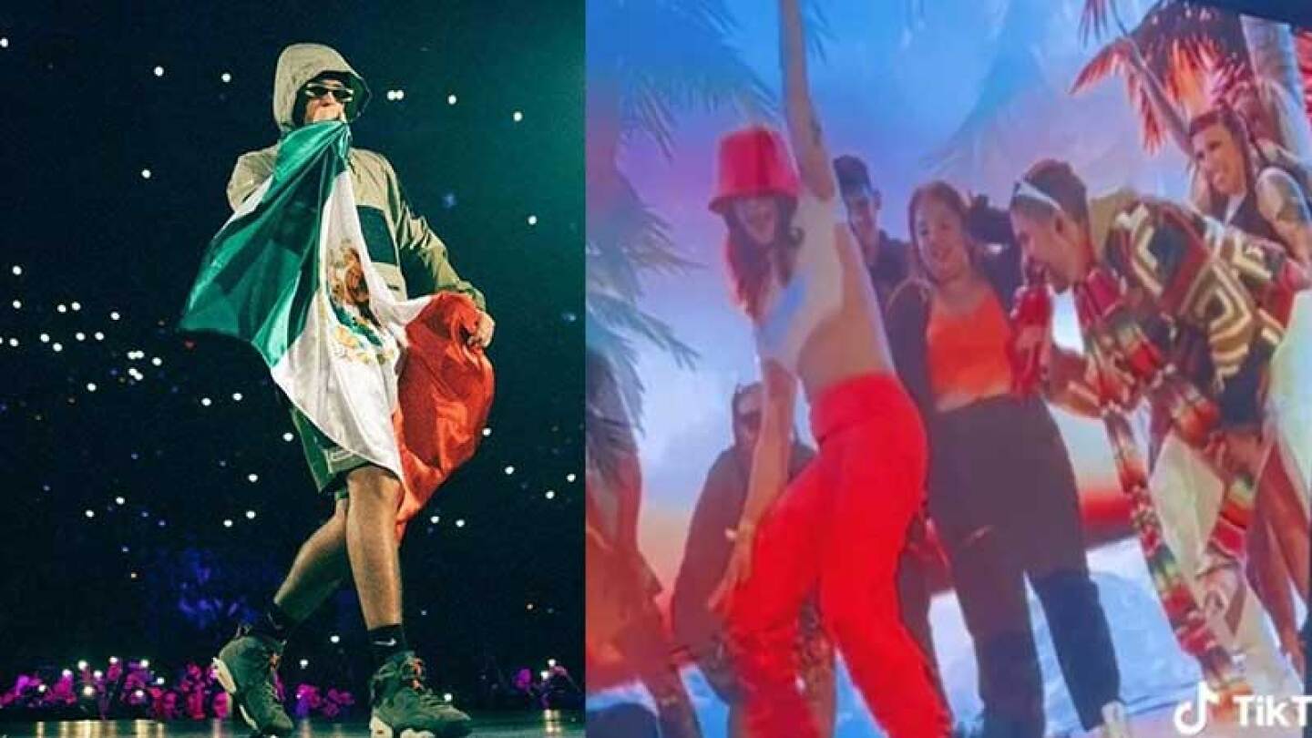 Bad Bunny invitó a algunos fasna subir al escenario