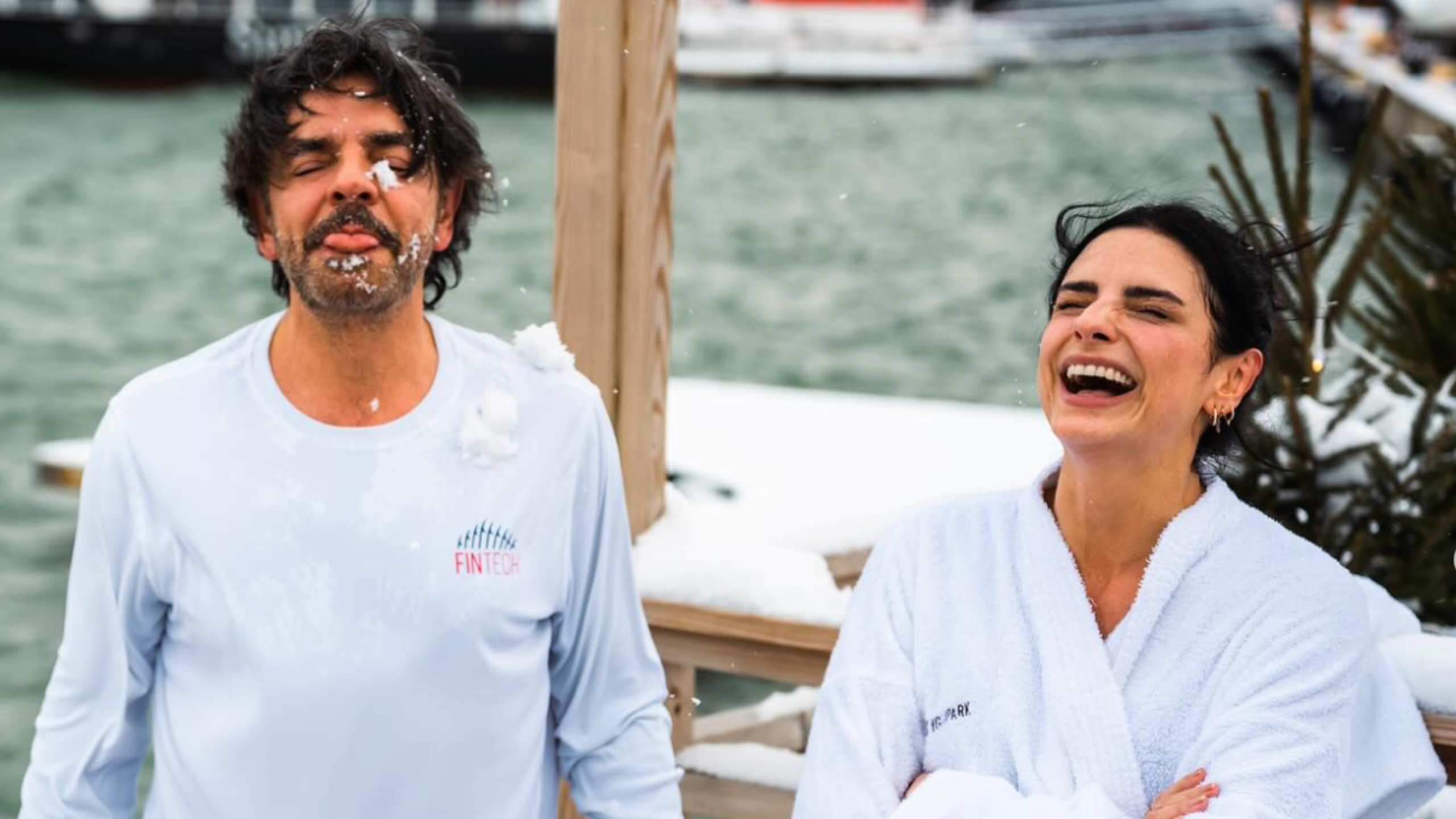 Eugenio Derbez y Aislinn Derbez