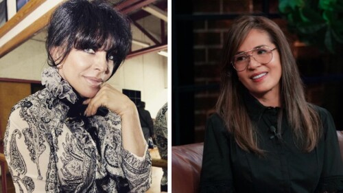 Verónica Castro y Yolanda Andrade
