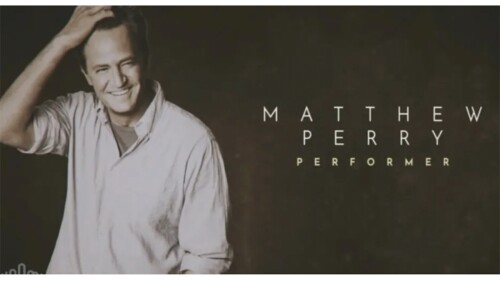 Matthew Perry homenaje Premios Emmy