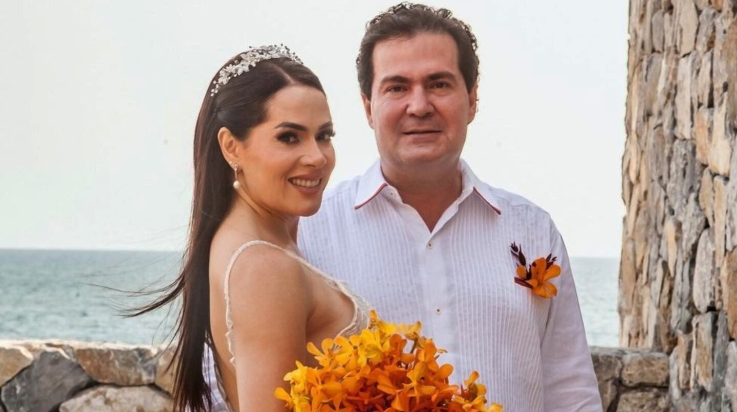 América Guinart, ex de Alejandro Fernández, ya se casó