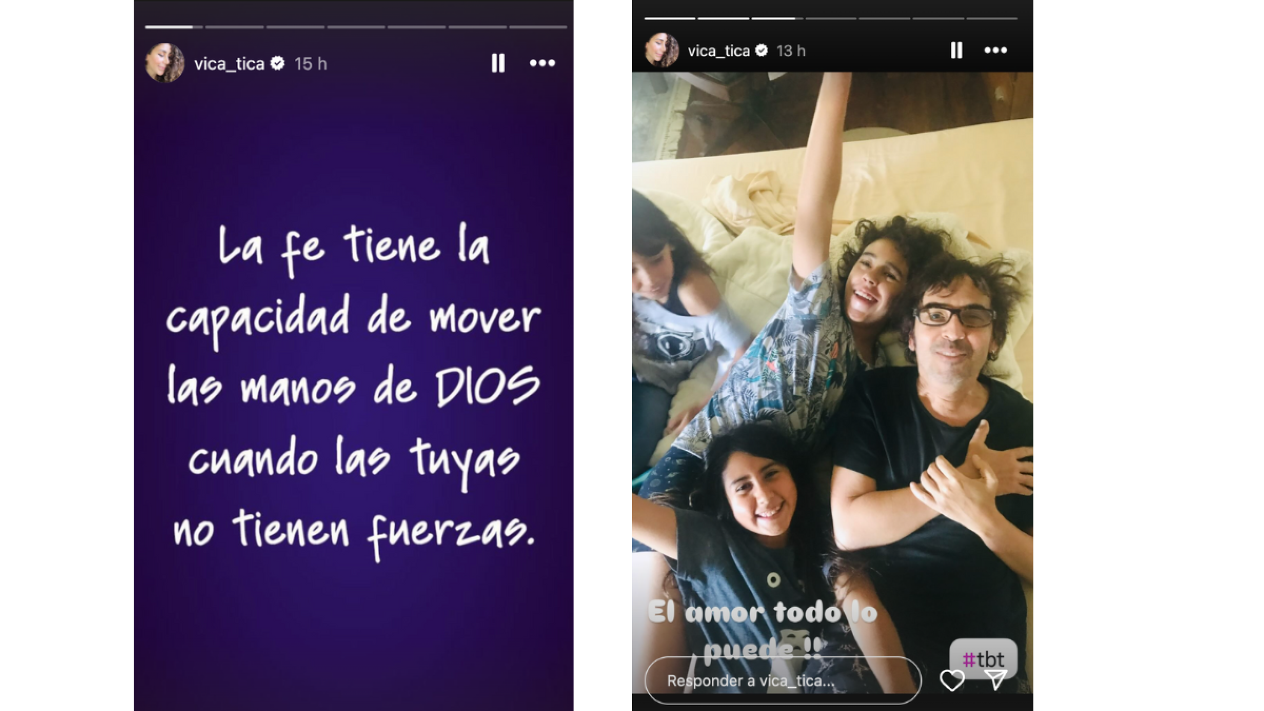 Vica Andrade publica nueva foto de Memo del Bosque