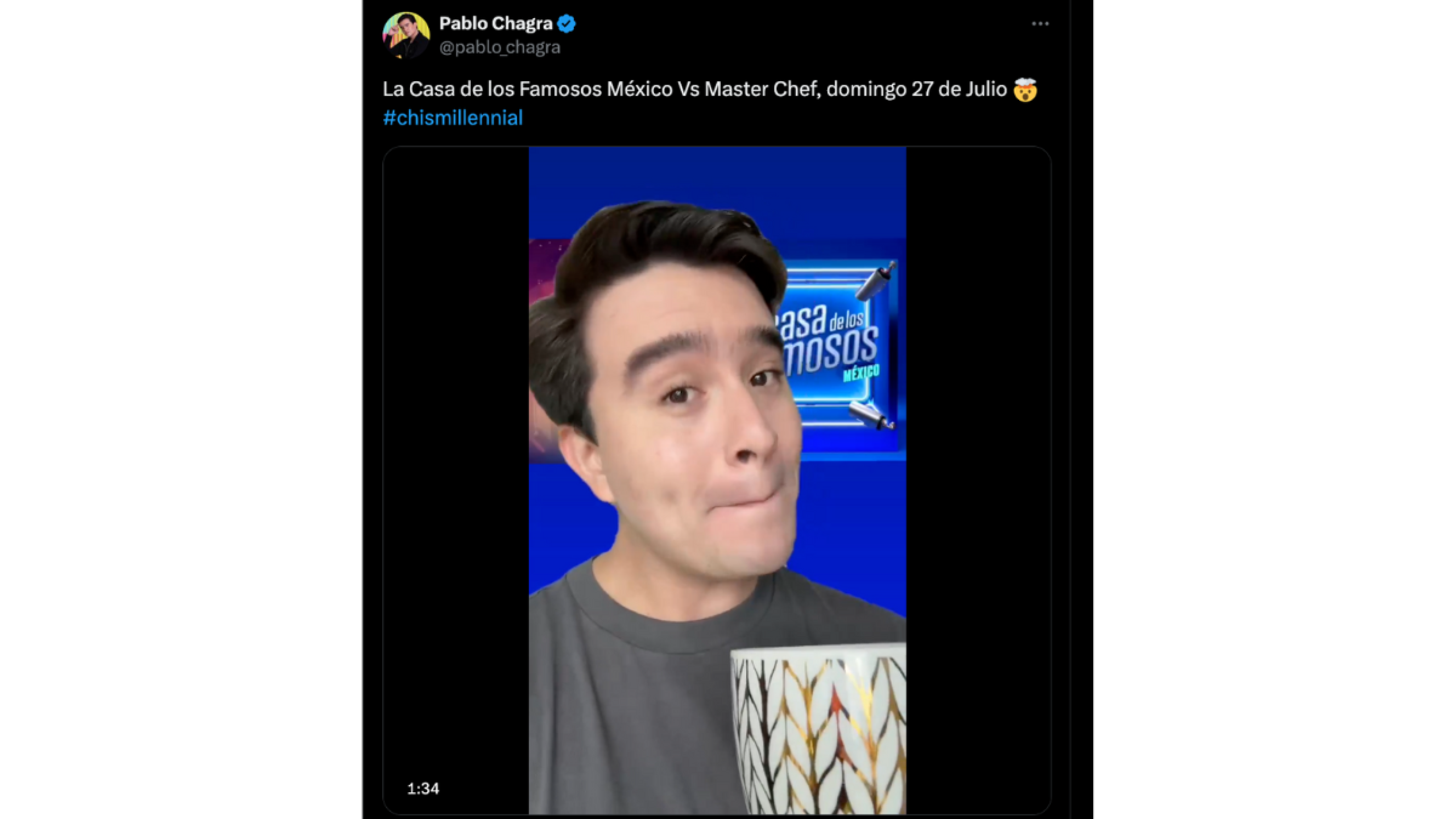 la casa de los famosos México 2025 y MasterChef Celebrity 2025 arrancan y terminan el mismo día