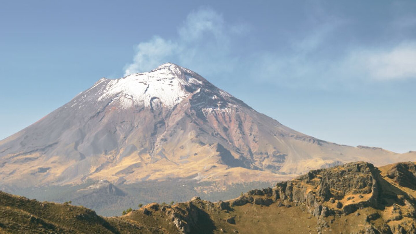 El Popocatépetl está en Amarillo Fase 2