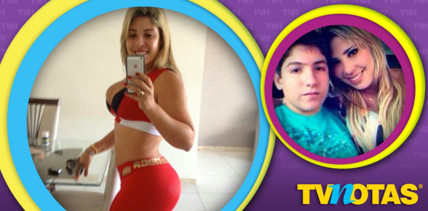 La modelo brasileña Monique Motta es el centro de atención por su relación con un niño de 13 años.