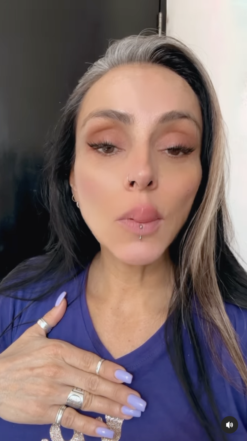 Ivonne Montero sorprende con el rostro desfigurado