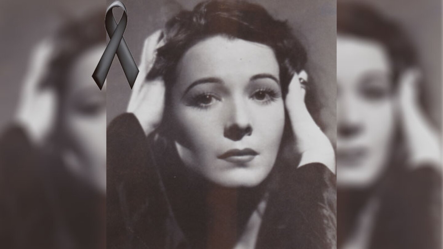 La actriz Lupita Tovar murió a los 106 años.